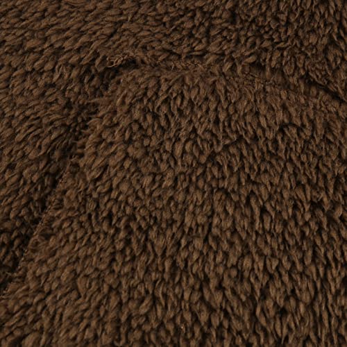 Vests For Women, Homewear Long Sleeve Classic Outerwear For Women New Years A Line Solid Pocket Hoodie Windproof Hooded Loose Puffy Coats For Women Brown #TOP4