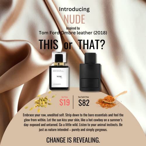 Aromapassions Nude | Inspired By Ombr Lther | Pheromone Perfume Cologne For Men And Women | Extrait De Parfum | Long Lasting Dupe Clone Essential Oil Fragrance | Perfume De Hombre Mujer #TOP3