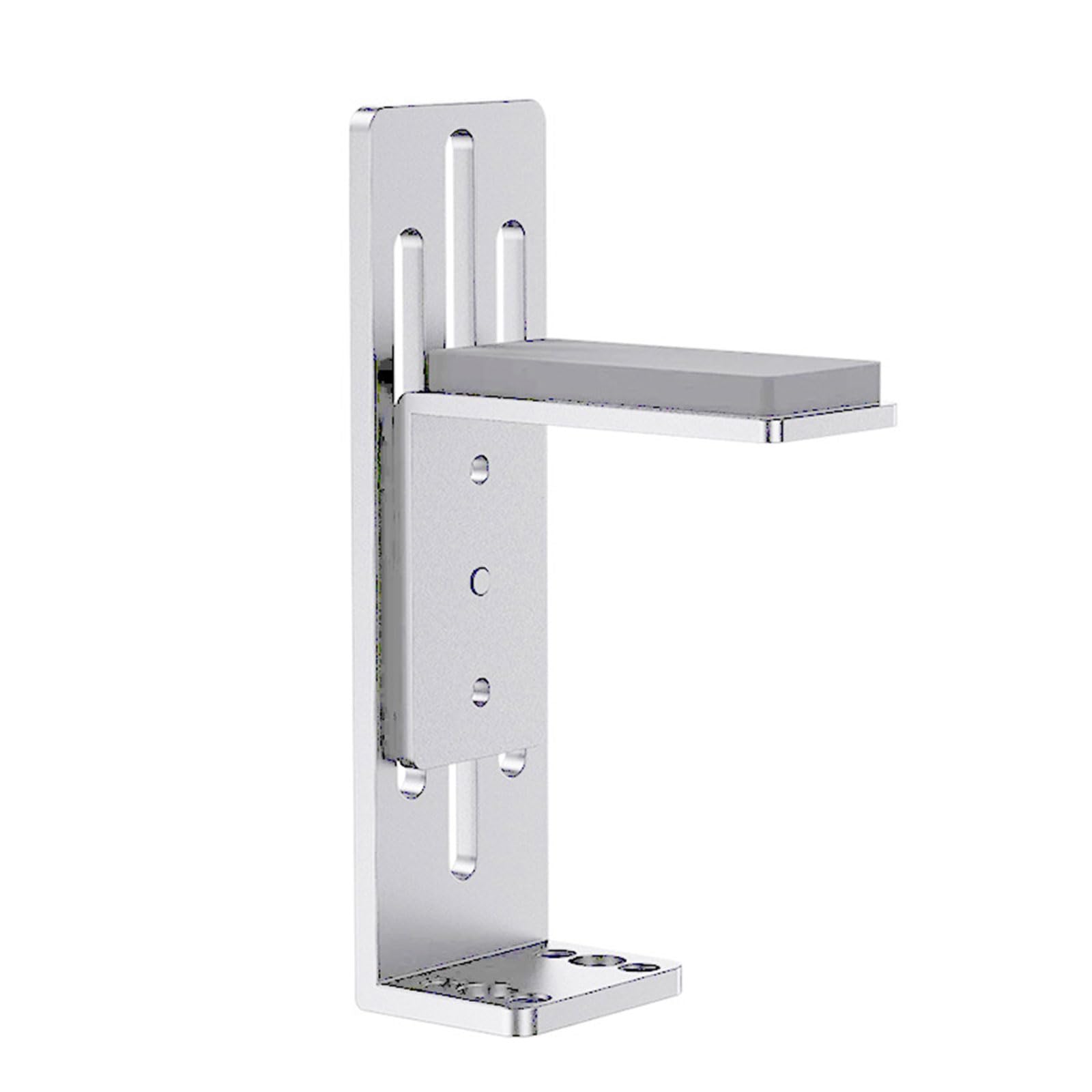 Pffiocix White Metal Gpu Reinforced Bracket For Desktop Computer, Durable And Space Efficient Computer Graphics Card Holder