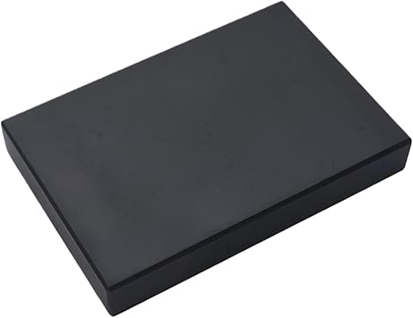 3" x 2" x 1/2" Gold Silver Platinum Testing Black Scratch Stone for Precious Metals - Jewelry Tool