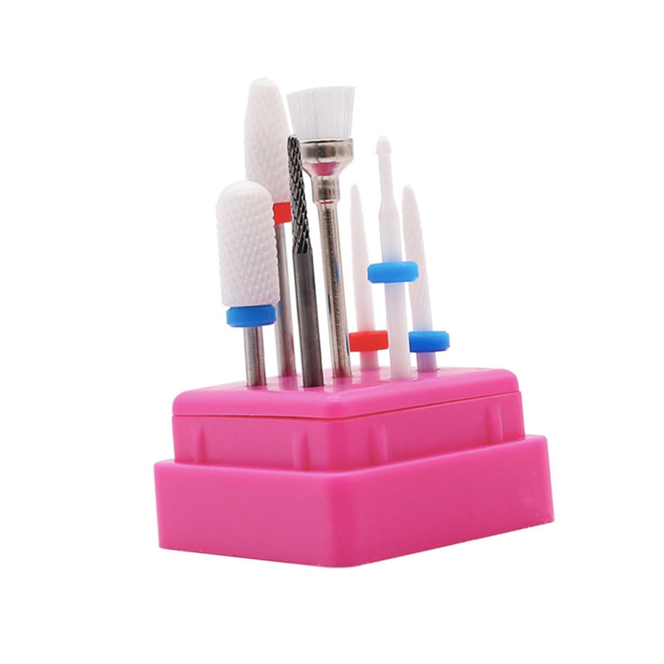 minkissy 2juegos Brocas Para Manicura y Pedicura Accesorios De Pulido Eléctrico Para Uñas Acrílicas y Naturales Herramienta Profesional Para Salón y Uso Personal