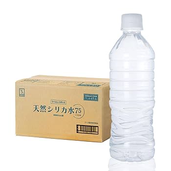 シリカを含む日本製のミネラルウォーター、1000mlボトル3本セット シリカを含む日本製のミネラルウォーター、1000mlボトル3本