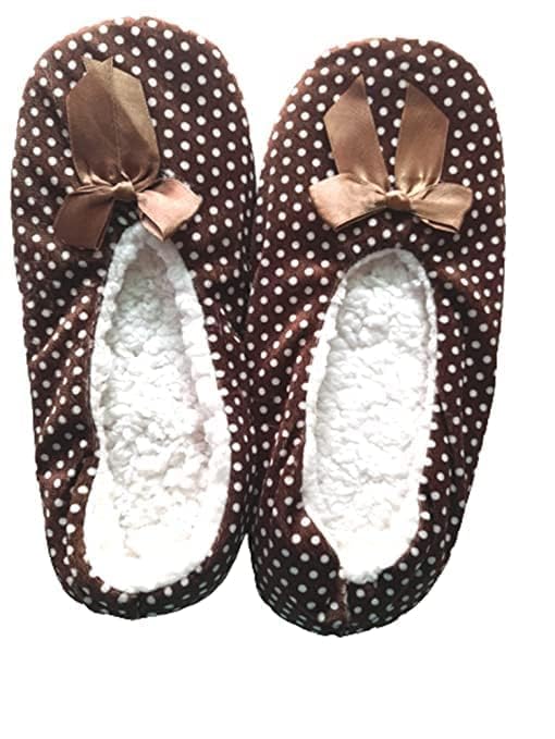 glossicle Winter Indoor Carpet Belly Slippers with Fur for women, girls,Free Size-picture-14