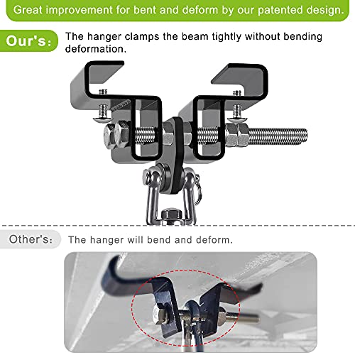 image for Dolibest Heavy Bag Mount, Punching Bag Hanger, I Beam Hanger, Heavy Ba