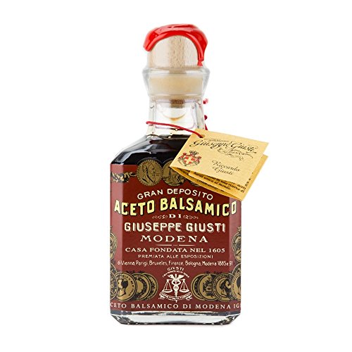 Giuseppe Giusti Gran Deposito Aceto Balsamico Di Modena Aged Artisan Italian Balsamic Wine Vinegar - 8.45 fl.oz. (250ml) Giuseppe Giusti Gran Deposito Aceto Balsamico Di Modena Aged Artisan Italian Balsamic Wine Vinegar - 8.45 fl.oz. (250ml)