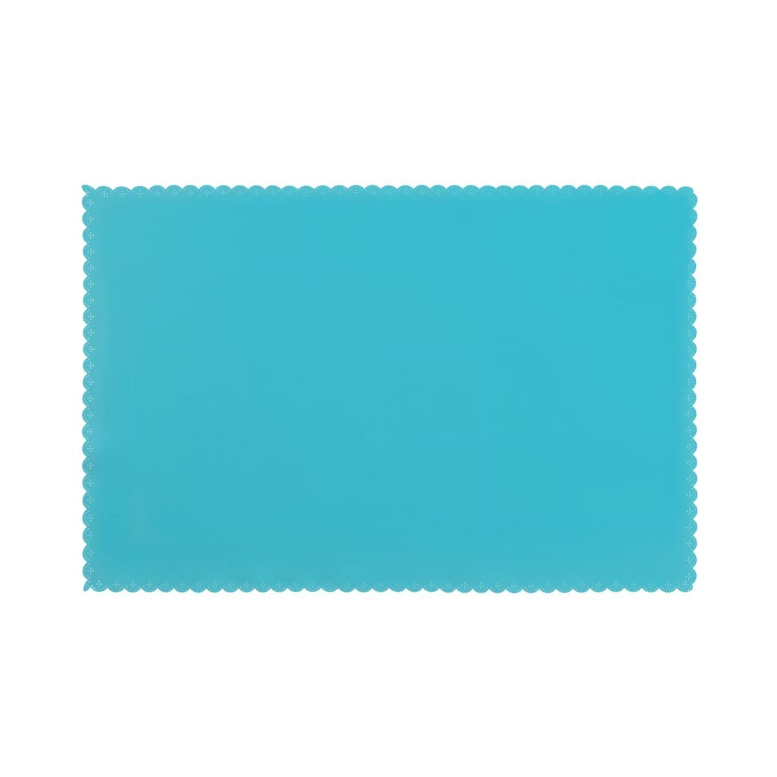 WHJDPP Azure Prints Placemats Set of 6 12x18in – Durable Table Layers for Stylish Home, Hotel & Festive Gatherings