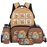 Dreaweet Cute Capybara Backpack for Girls 6… product image