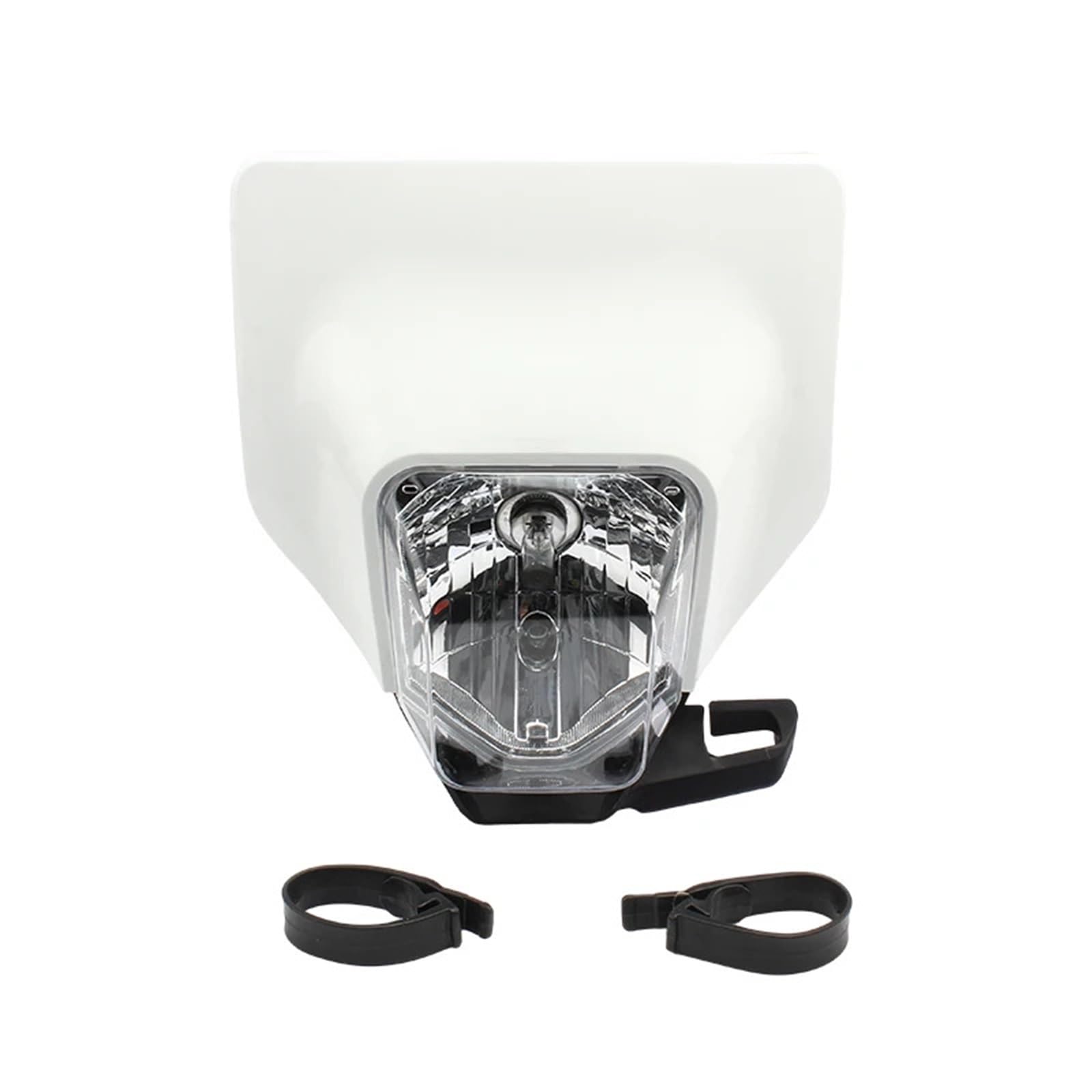 phare moto Phare avant de moto pour Husq&varna FC FE TC FX TE TX 125 250 300 350 450 501 FE250 FC250 TC25(White)