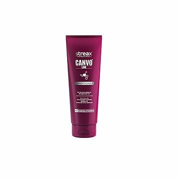 Streax Professional Canvoline Conditioner for hair, Hair Conditioner for Women & Men, For Straightened hair, Botox Treatment, Nanoplastia Treatment, Keratin Treatment With Kera-Change Complex, Paraben & Sulphate Free, 240gm - image, photos