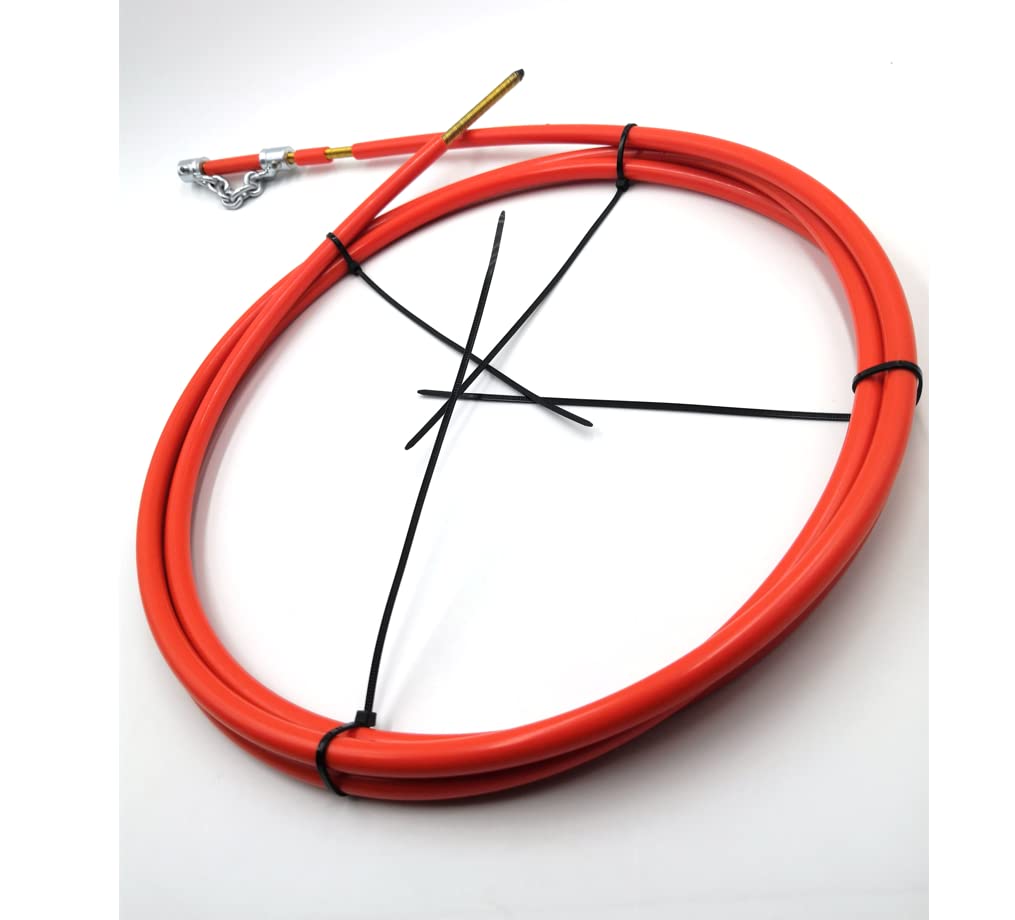 6mm cavo albero flessibile 5m set completo di strumenti per catena di pulizia DN32-40 rimozione dello zoccolo del tubo Pulizia dello scarico