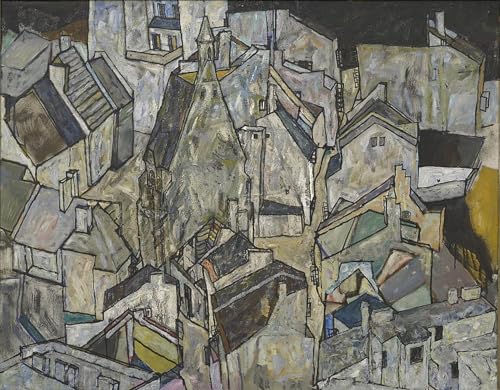 Affiche Toile Moedling II Egon Schiele pour décoration murale salon