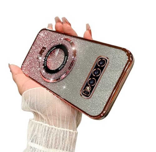 Coque Samsung S10 compatible MagSafe avec béquille et protection caméra