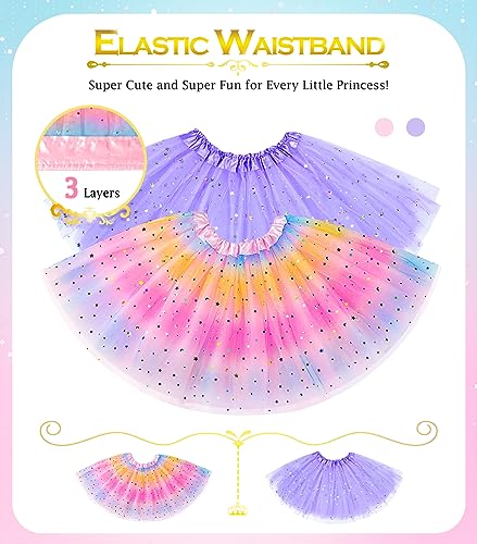 Disfraz completo de princesa para niñas con accesorios miniatura 5