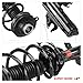 A-Premium Front Pair (2) Complete Strut and Coil Spring Assembly Compatible with Jeep KL Series Cherokee 2014-2023, AWD, Driver and Passenger Side