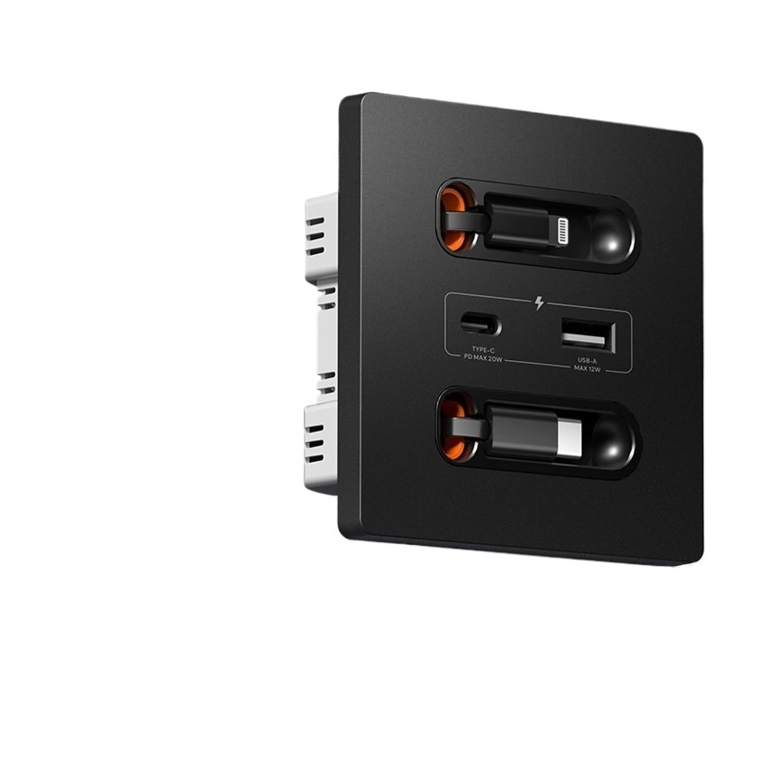 Enchufe inteligente universal con línea de carga Carga rápida de 20W