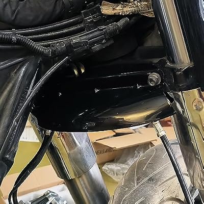 Motorcycle Lower Triple Tree Wind Deflector Fit for Harley Touring Electra Glide Road Glide Road King Street Glide 2014-2023