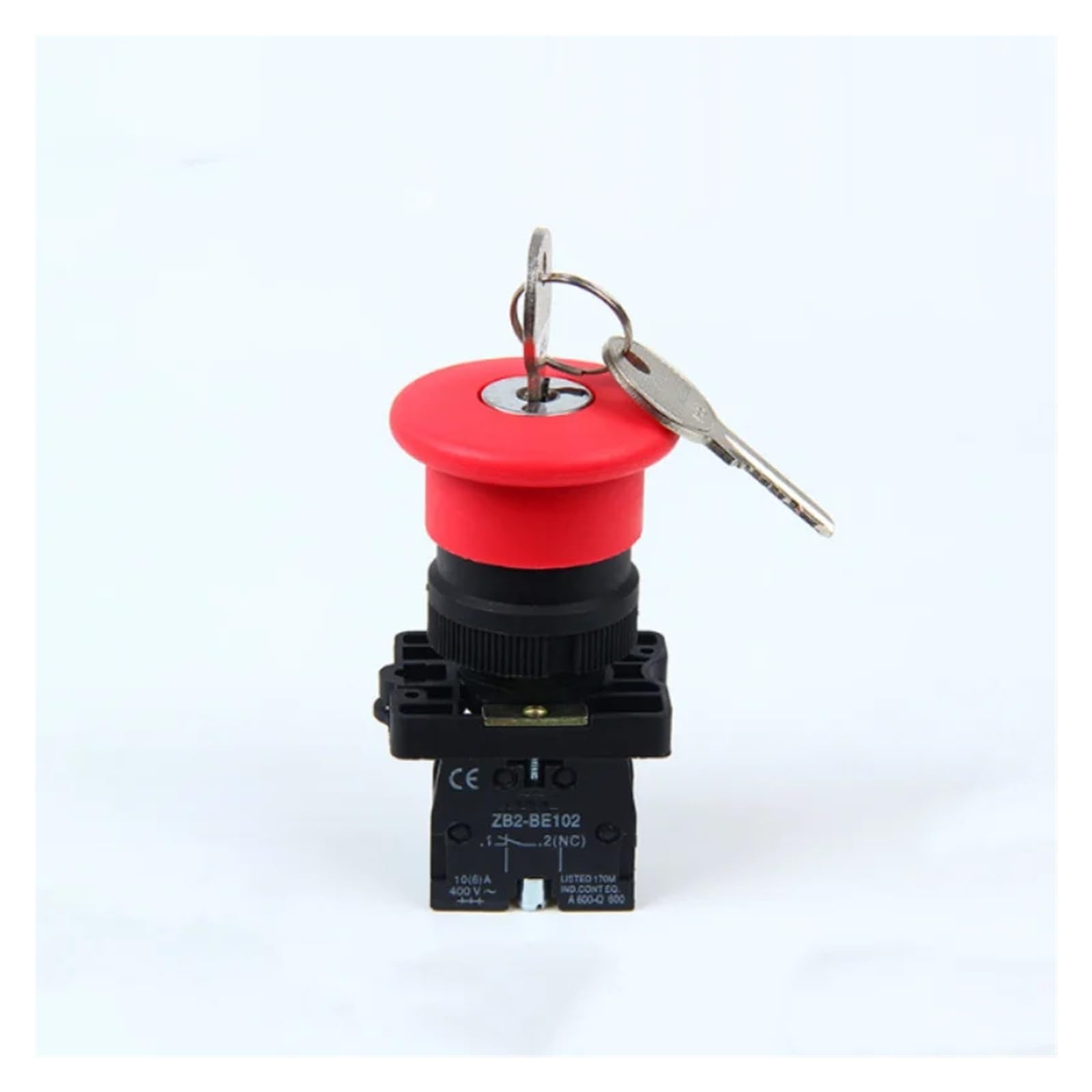 Bouton d'arrêt d'urgence XB2-ES142 de type coup de poing rouge 1pc