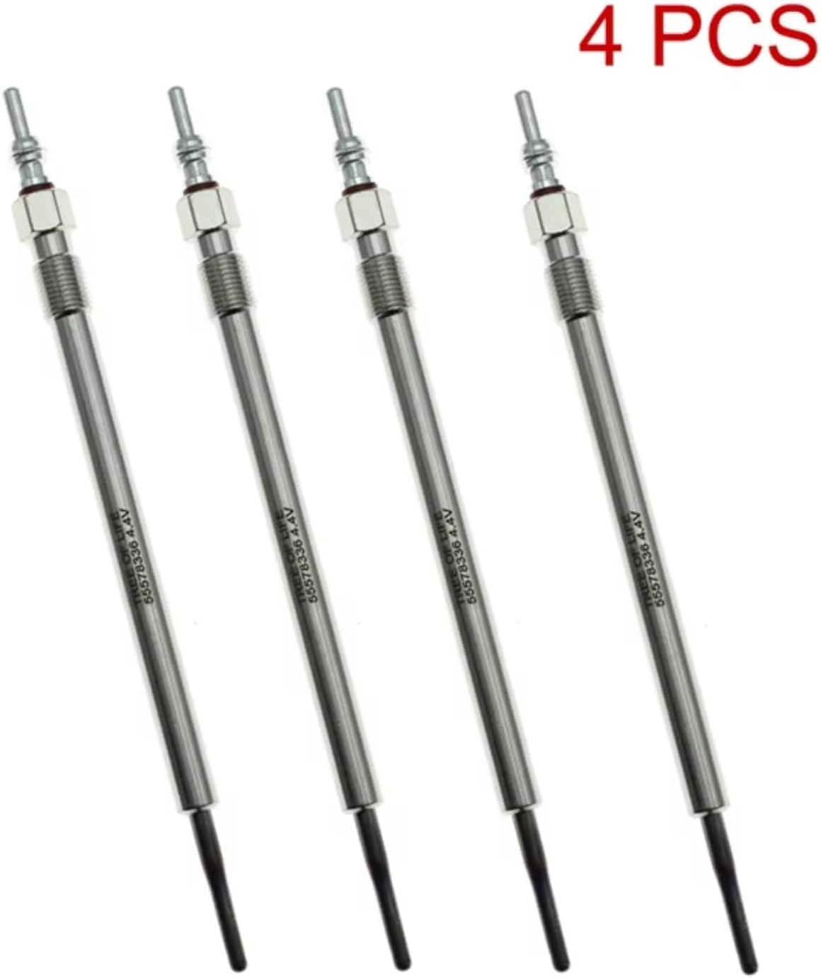 diesel heater glow plug Compatible With Opel For Zafira C Tourer 2012-2019 B20DTH D20DTH B20DTJ D20DTJ Engine Glow Plugs Heater Set OE 55578336 1214109