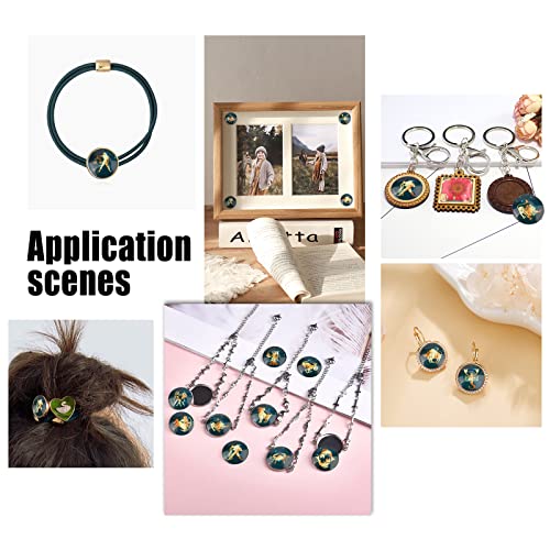 Cabochons en verre constellations arricraft pour ateliers bijoux DIY - 6