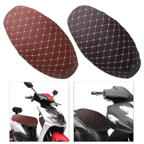 Cojín para asiento de moto impermeable antideslizante protector de piel 5