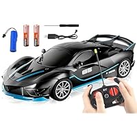 HATFRYF Remote Control Drift Cars, Black Remote Control Vehicle, Cool RC Drift Race Cars, Kids RC Drift Car, Model Toy for Boys - Driftable, Gifts for Kids Boys, 22 × 10 × 7 CM