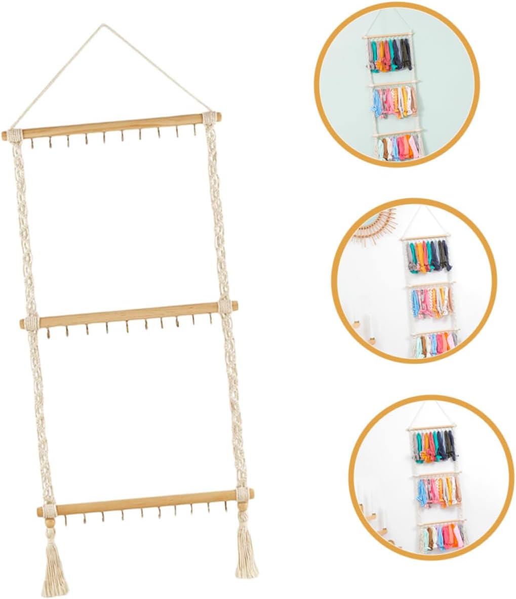 Hairpin Storage Rack Headband Holder Wall Organizer for Hair Accessories Bow Holder Organizer