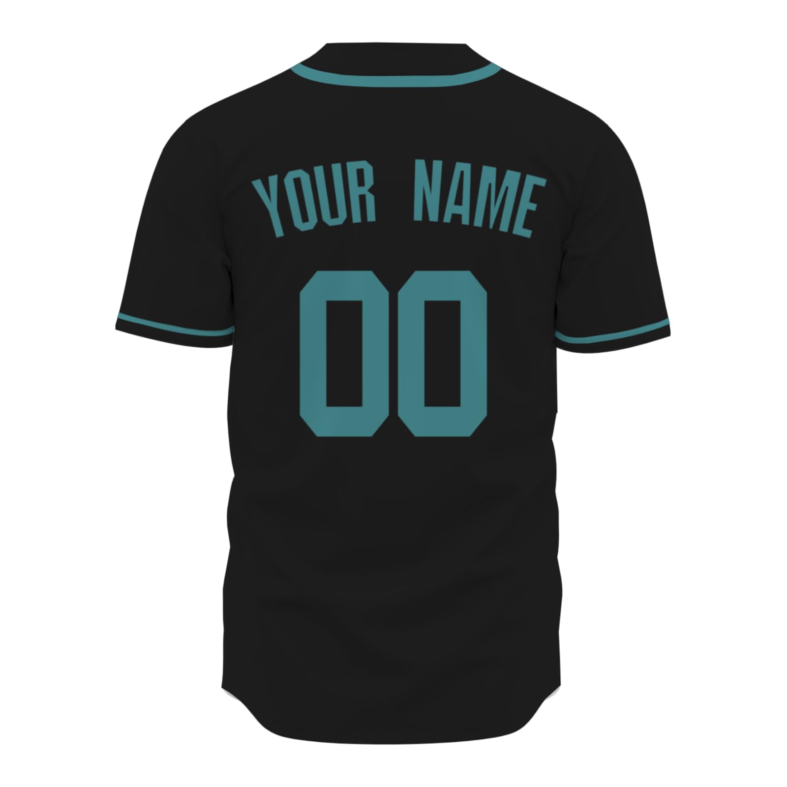 Custom Baseball Jersey Personalized Stitched Softball Jersey Hip Hop Button Down Shirt for Men Women (Color22)