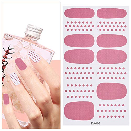 Qiuday 11 Blatt Maniküre Nagel Kunst Sticker, Nagelsticker, Nagelaufkleber, Design Selbstklebende Nail Art Aufkleber… – Bild 4