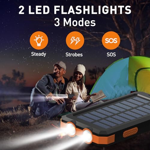 Vikeri 26800mAh Portable Solar Power Bank