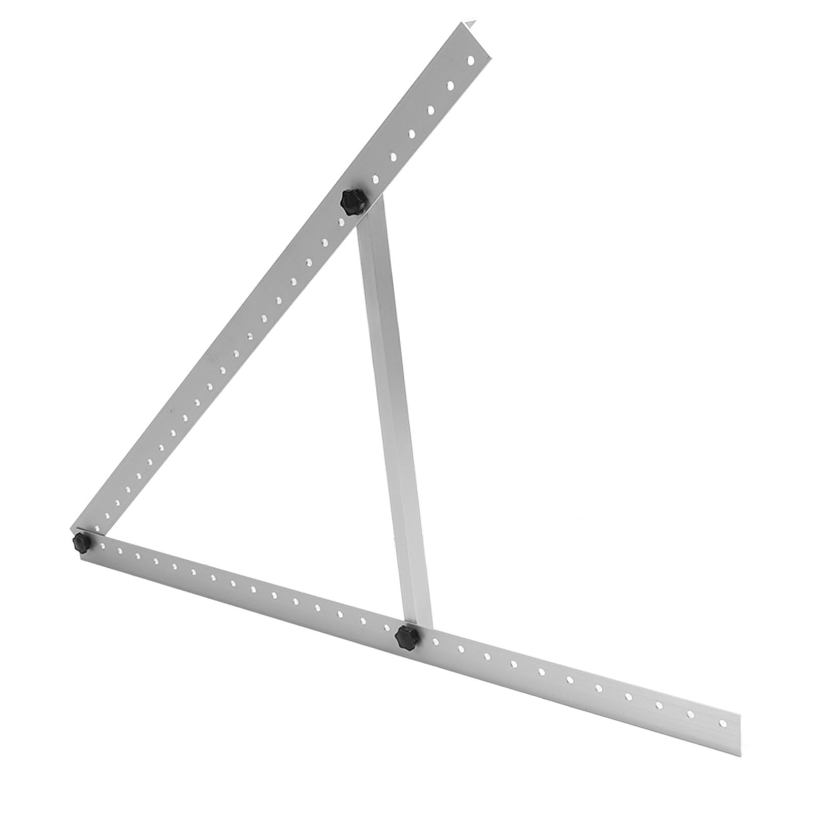 Staffa di montaggio regolabile per pannello solare da 104,1 cm, forte e durevole, ottimizza la raccolta di energia per camper, yacht e garage, lega di alluminio