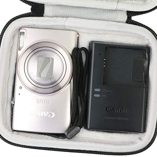 Maleta rígida para cámara Khanka compatible Canon PowerShot ELPH 360 miniatura 3