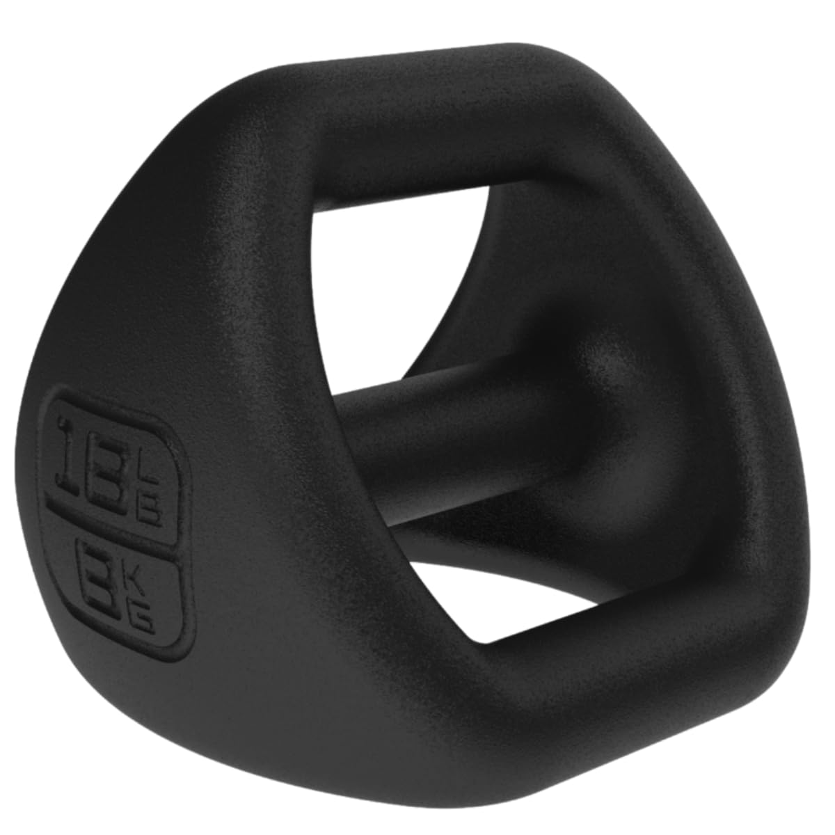 TRX YBell Pro Series 3-in-1 Dumbbell, Kettlebell and Push Up Stand Workout Equipment | Commercial Grade Powder Coated Surface | Perfect for Strength Training & Conditioning Workouts