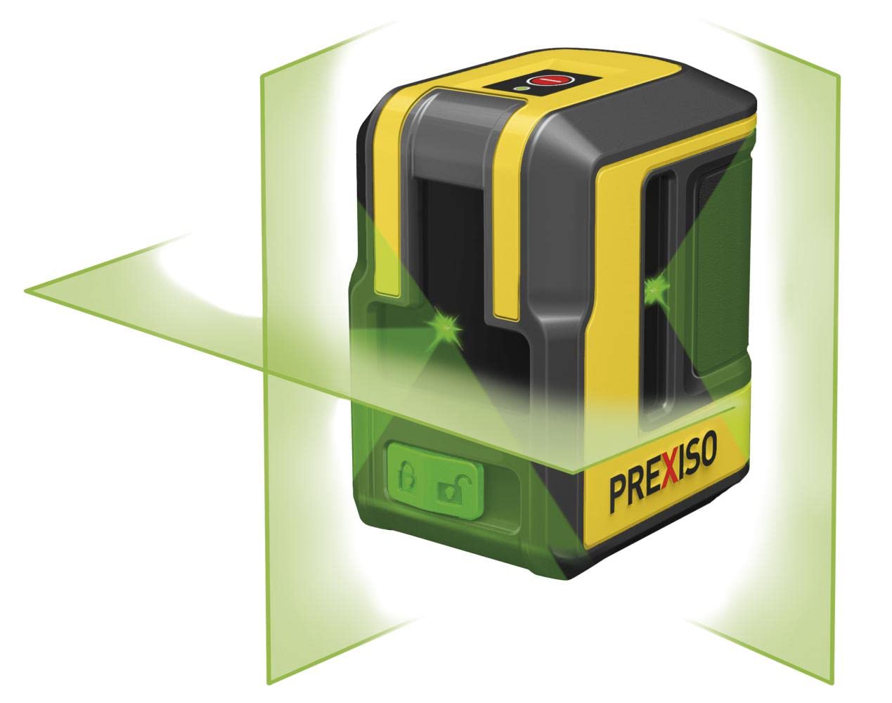 PREXISO 8250381 - Nivel láser de línea horizontal, vertical y techo verde PLC90DG