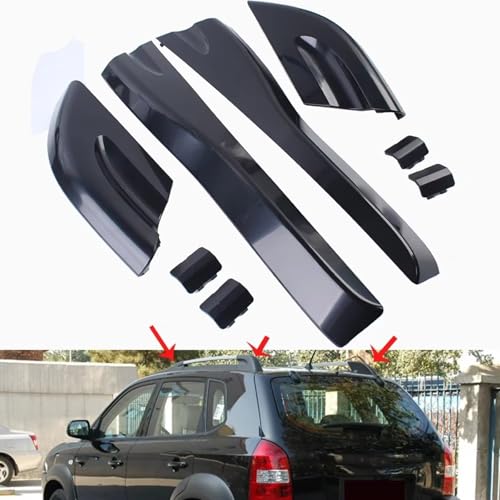 Capuchon extrémité rail toit Tucson coque en ABS clipsable robuste