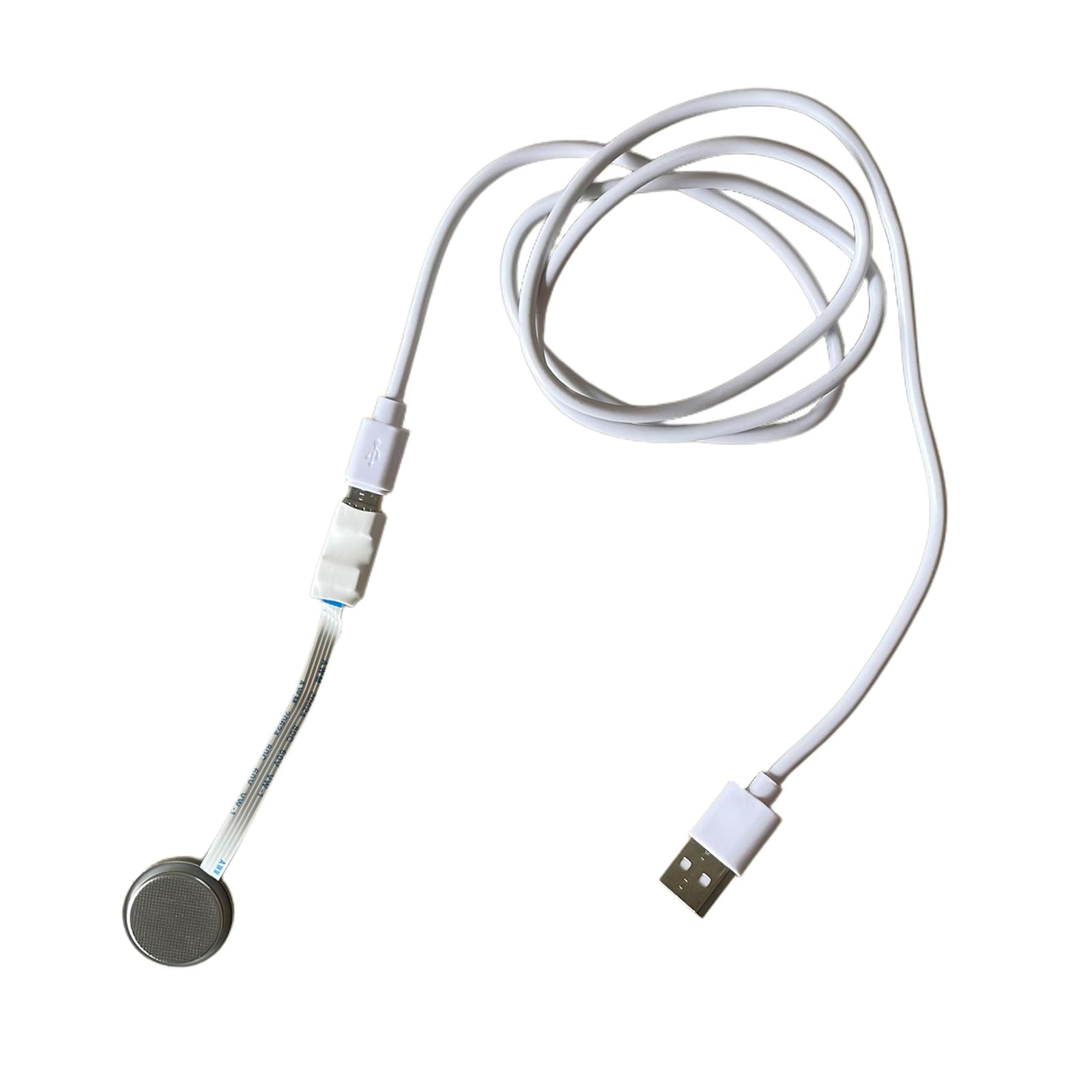 3.5ft USB 5V to 3V CR2450 Dummy Battery Eliminator Power Supply Cable Repalce 2450 Batteries for Thermometer Remote Control Toy Key Fob and Other