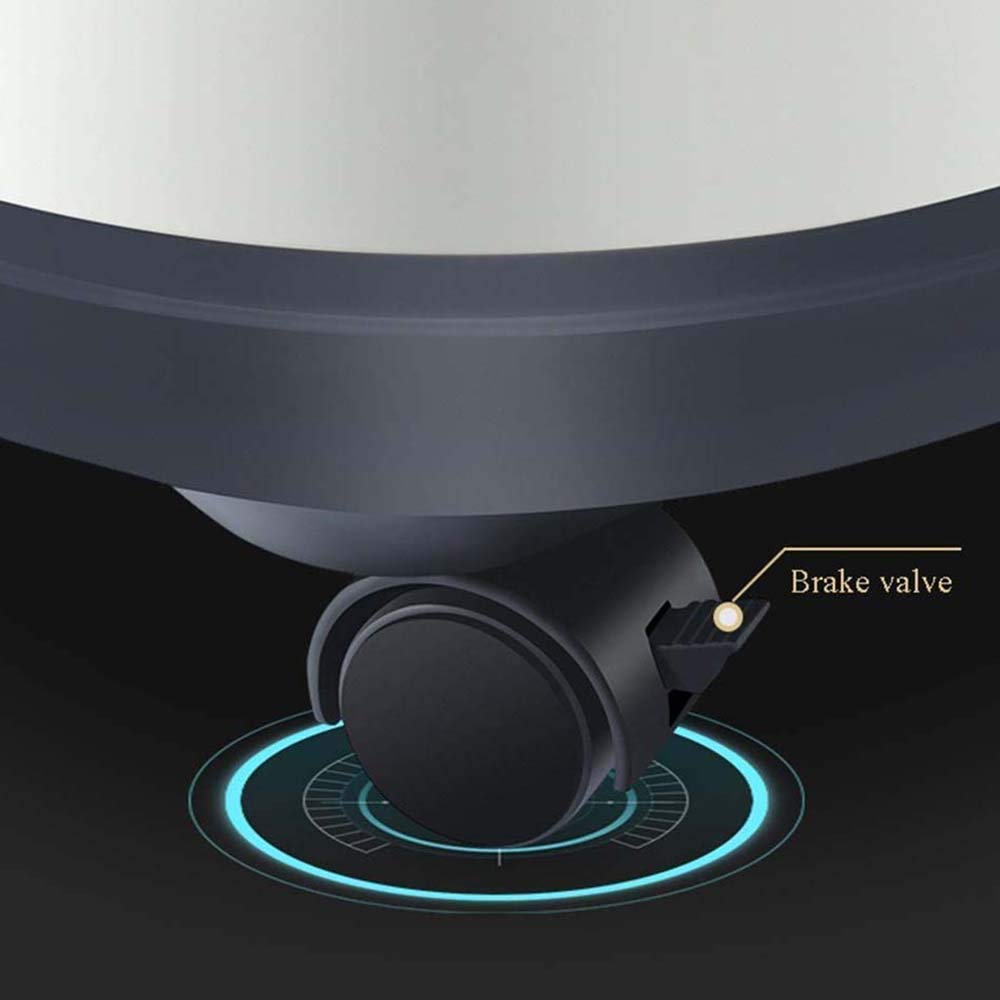 UYDJAKX Masajeador de baño de SPA para pies eléctrico con Cubo para baño de pies con Calor Star of Light