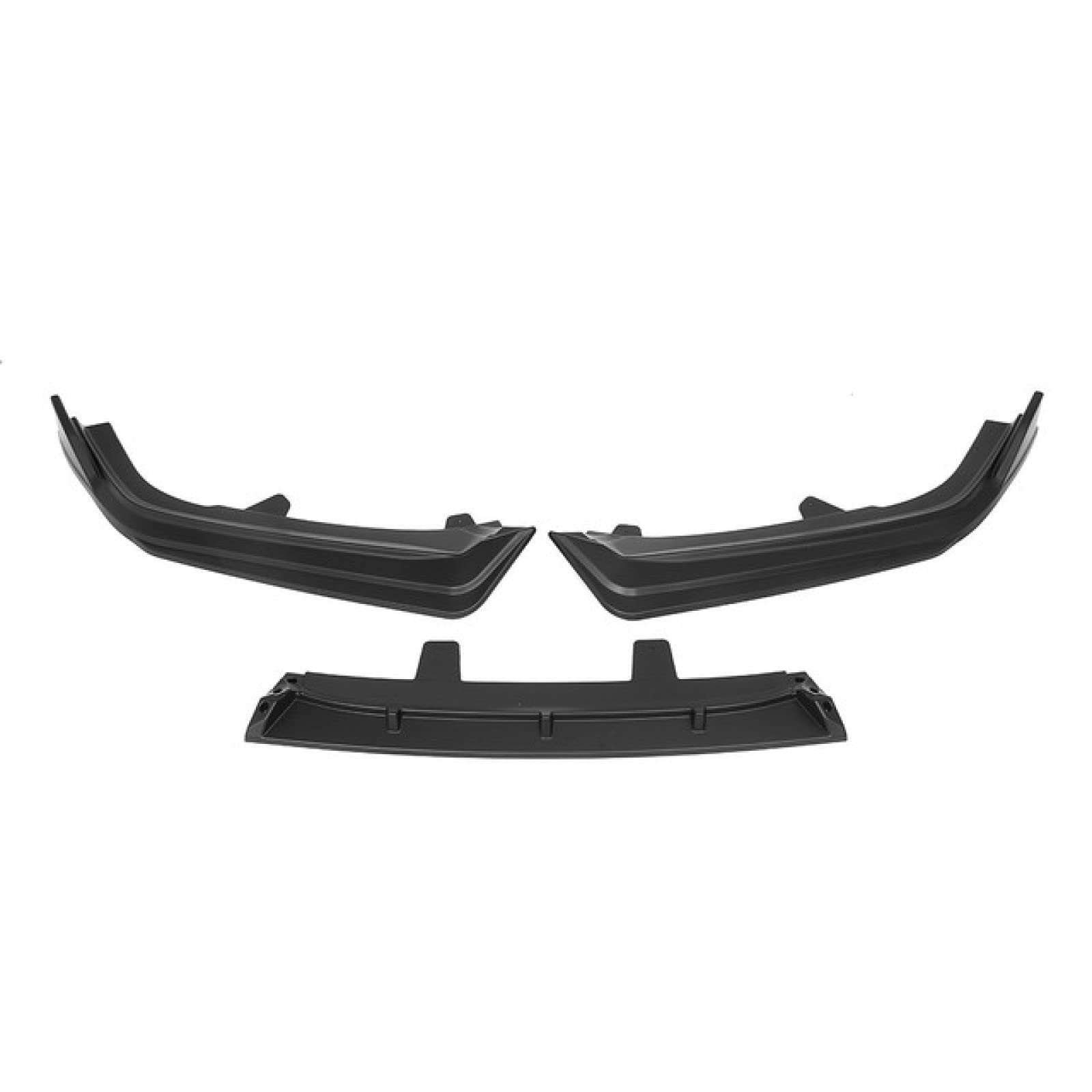 4 Piece Front Lip Spoiler Front Lip Spoiler For 2021-2022 Honda Accord – 4-Piece Carbon Fiber Hydro-Dip, Glossy Finish – Aggressive Sport Look Honda Accord Front Lip - View #2