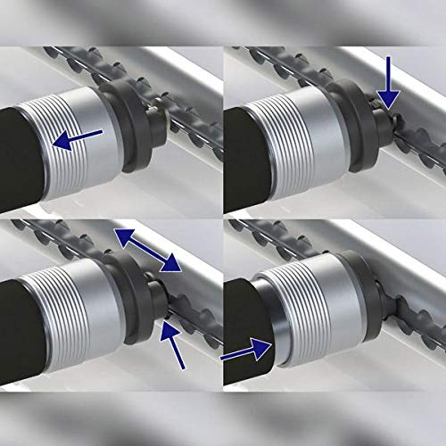 Airline-Beam - Sperrbalken für Airlineschienen 1100-1550 mm - 2er Set inklusive Parkhalterung