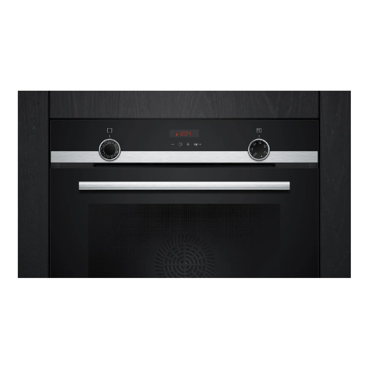 Horno Multifunción con vapor valueSteam SIEMENS HR574AER0 Limpieza Pirólisis $amp; humidClean 71L Cristal negro/inox