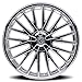17x8 Kraze KR185 Double Down Chrome Wheel 5x4.25/5x4.5 (38mm)