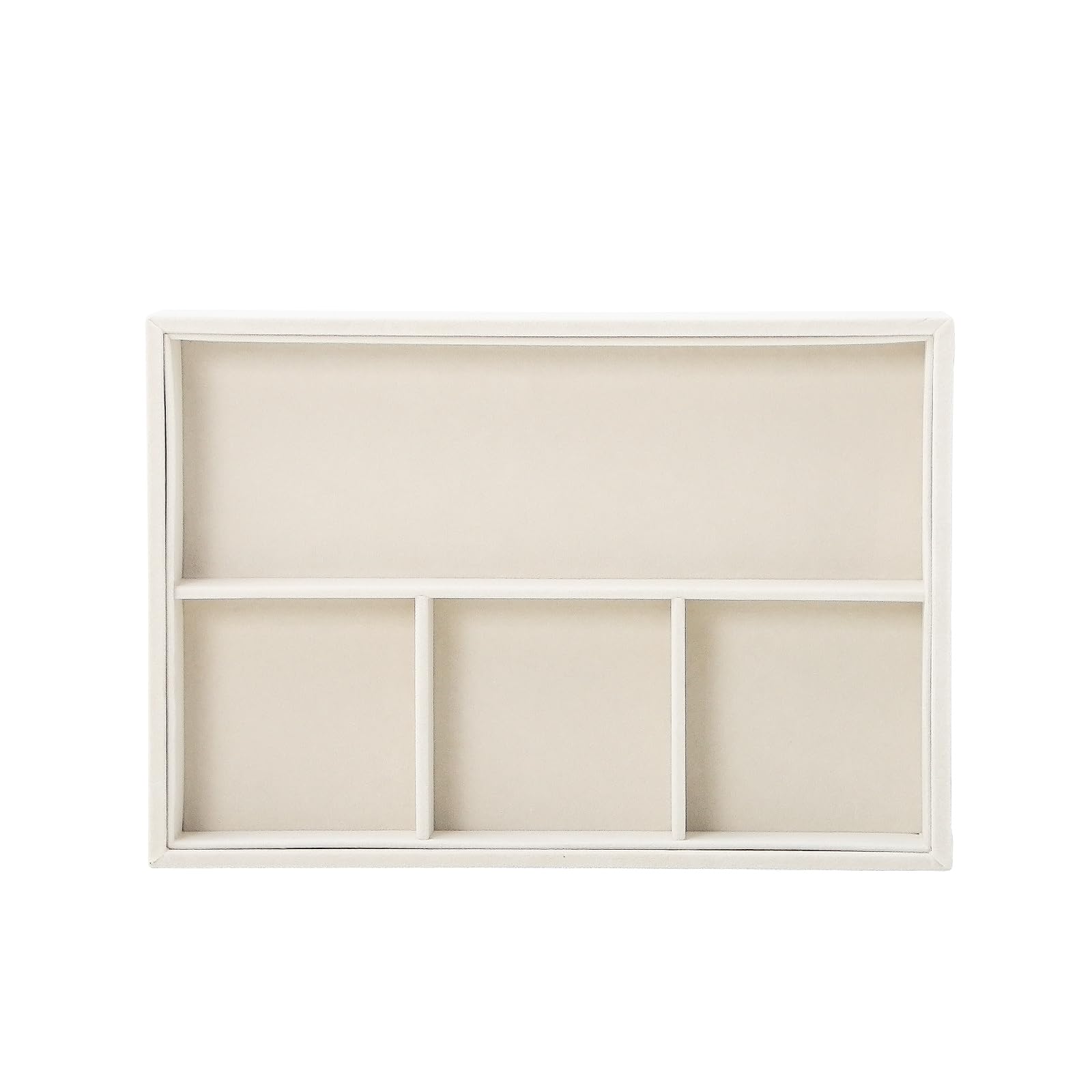 Bandeja organizadora de mesita de noche, bandeja de almacenamiento de escritorio para joyas, gafas de sol, teléfono, reloj, perfume, lápiz labial, mesita de noche, bandeja de soporte multiusos para