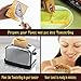 Non Stick Toaster Bags Reusable and Heat Resistant Easy to Clean,Perfect for Grilled Cheese Sandwiches (10)