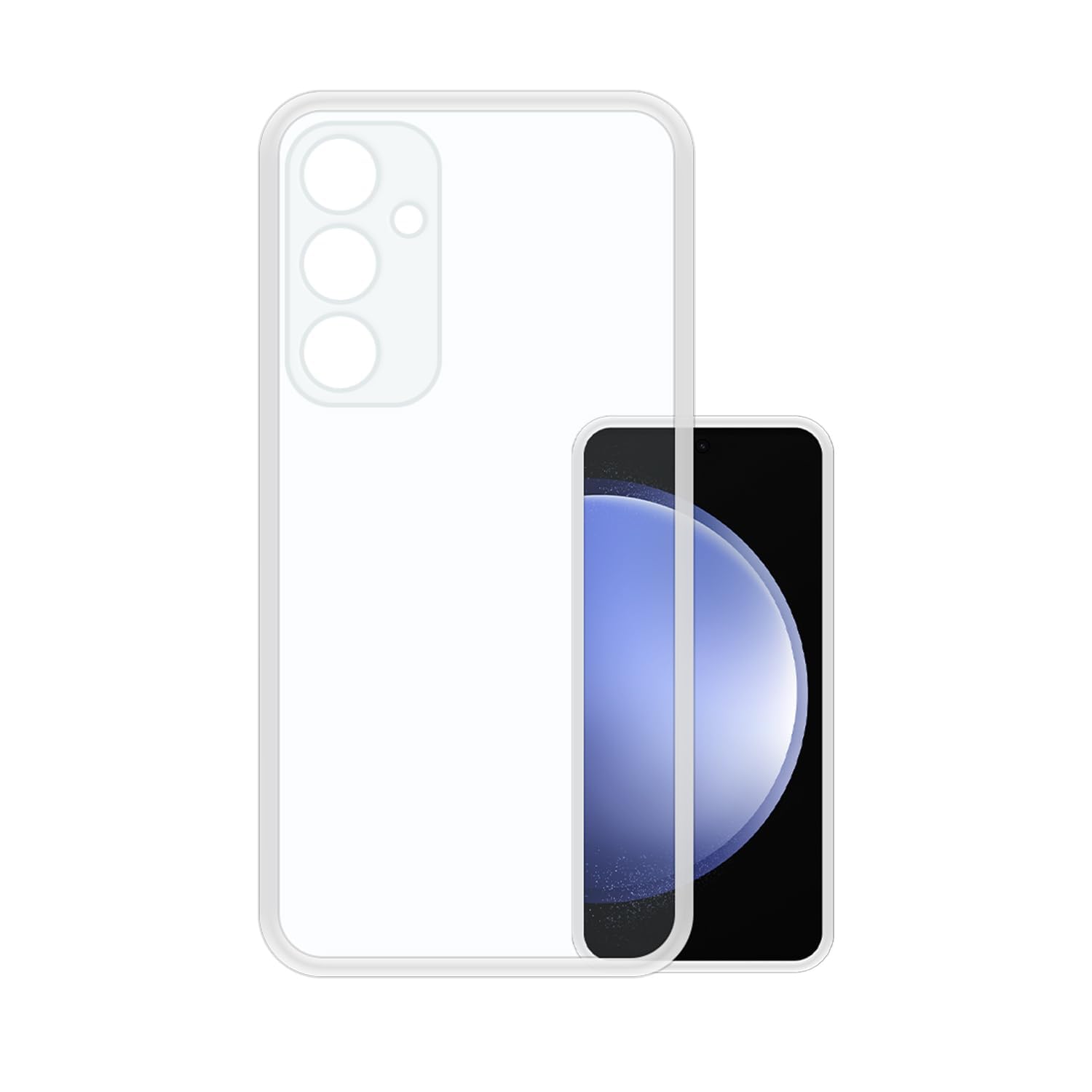 FLAZER Transparent Back Case Cover for Samsung Galaxy S23 FE (Camera Protection, Silicone, Crystal Clear, Soft Flexible) (B0D1H32ZBW) Amazon Price History, Amazon Price Tracker