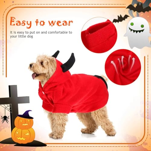 Disfraz Demonio Halloween para Perros Talla L miniatura 2