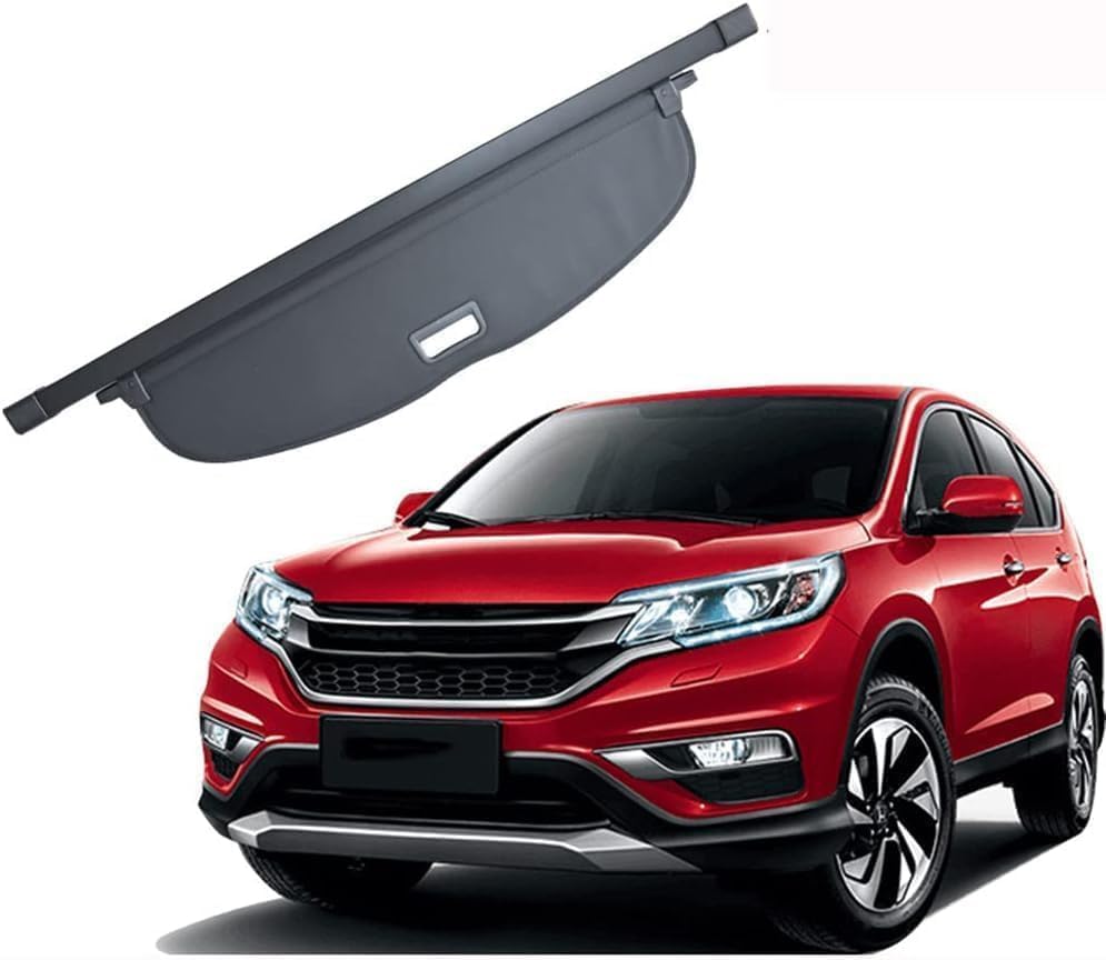 Cubreobjetos retráctil CRV 2017-2023: cubierta extensible para maletero trasero de coche