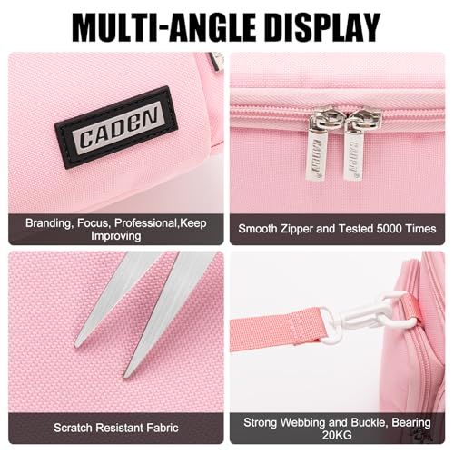 Bolso cruzado CADeN compacto para cámara 1.0 S rosa miniatura 6