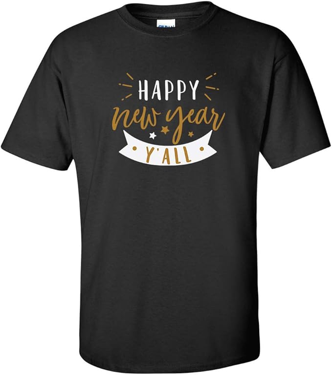 Happy new year y'all happy new year festive unisex adult short sleeve t-shirt : amazon.ca Happy New Year Y'all Happy New Year Festive Unisex Adult Short Sleeve T-Shirt : Amazon.ca