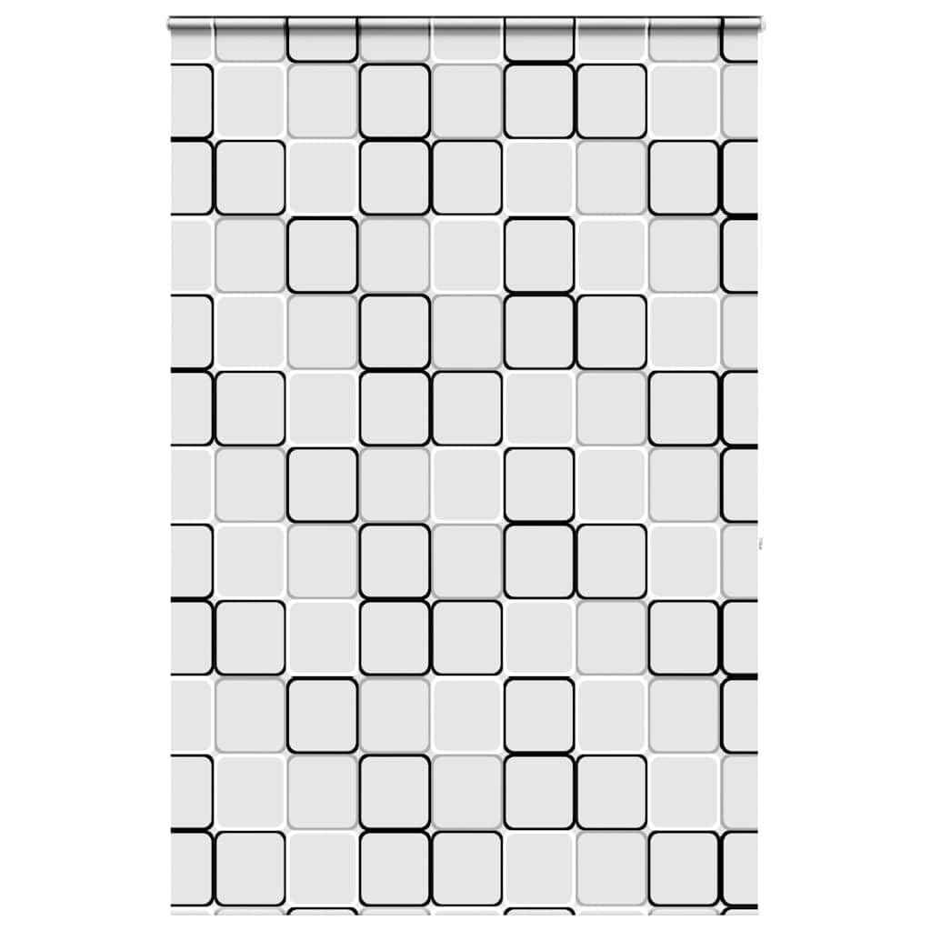 vidaXL Duschrollo mit Kassette 160x240 cm Stoffbreite 156 cm, Duschvorhang, Badewannenvorhang, Seitenzugrollo, Dusche Rollo, Badewannenrollo
