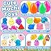Imagen de Chennyfun 24 Pcs Huevos de Pascua Rellenos de Mochi Squeeze Toys