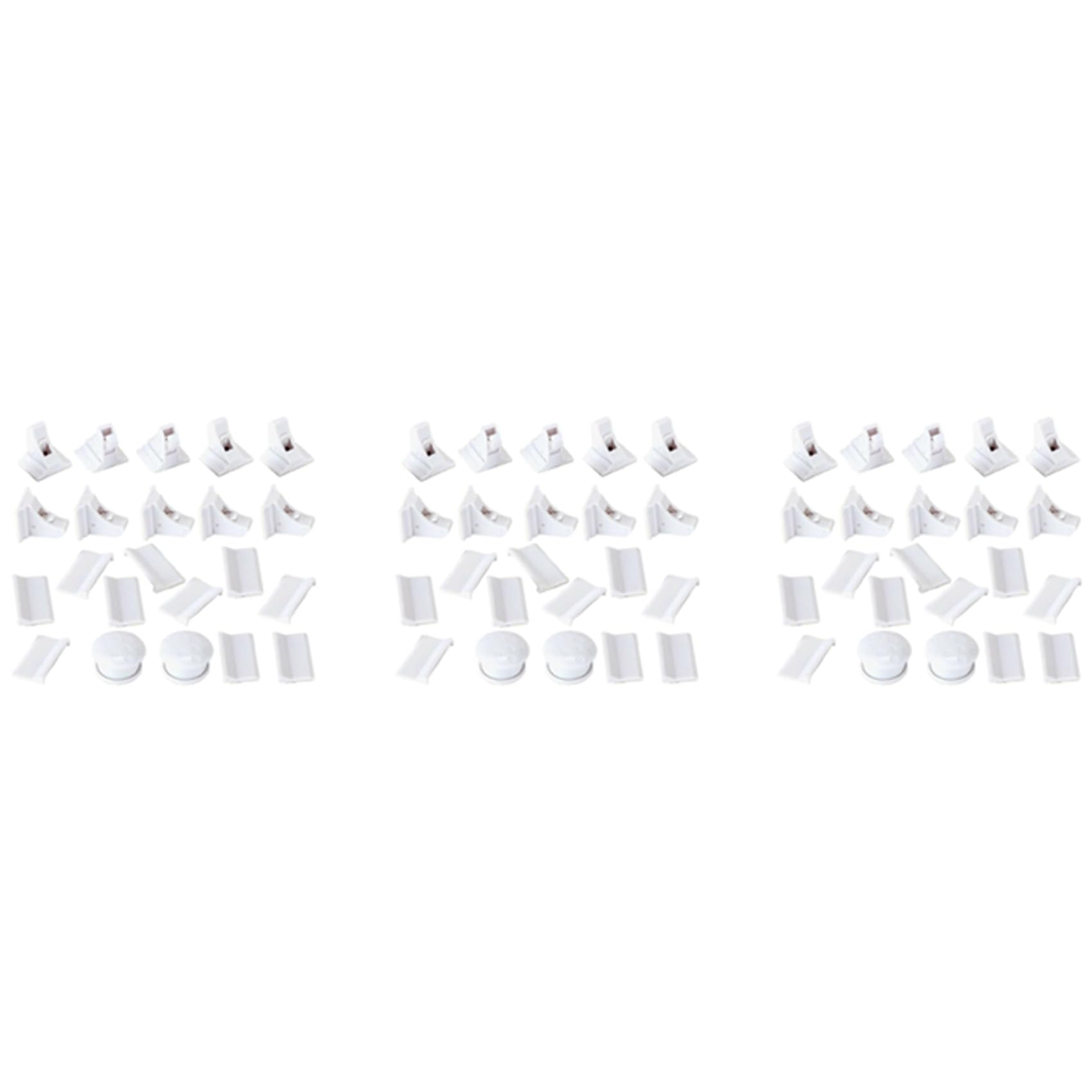 Jnchdghwa 30+6 Magnetic Cabinet Locks Child Proof Cupboards Drawer Kids Lock Catch